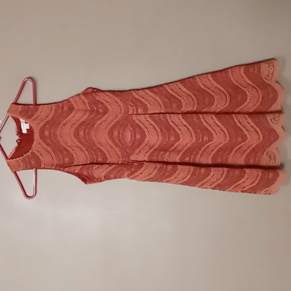 Francesca's Lace w Lining Sleeveless Dress Size M